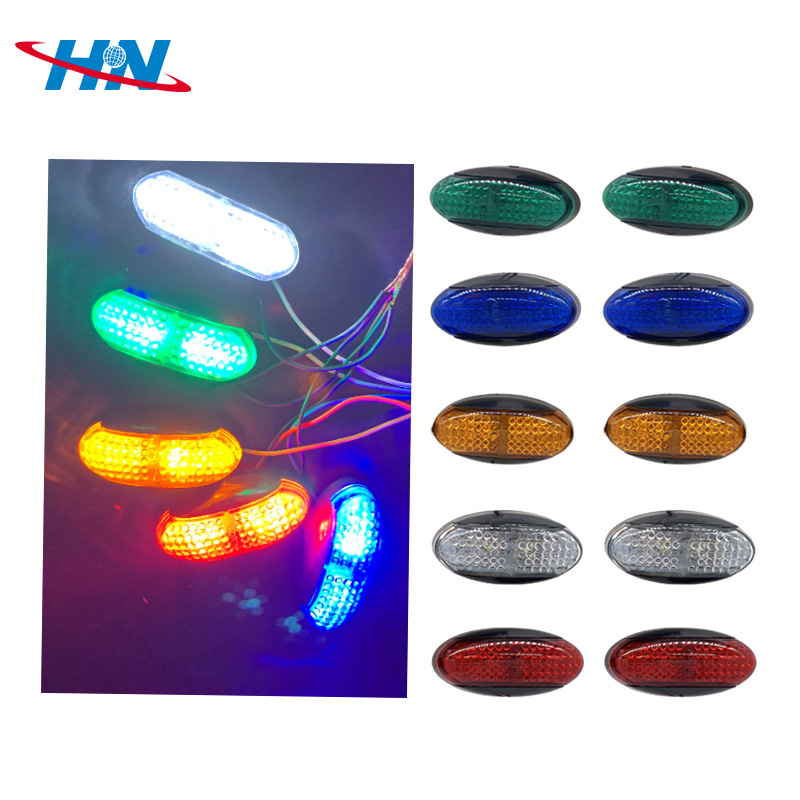 2020 nuevos colores múltiples ligeros del coche del lado del camión ligero del remolque ligero lateral del remolque del LED pequeños