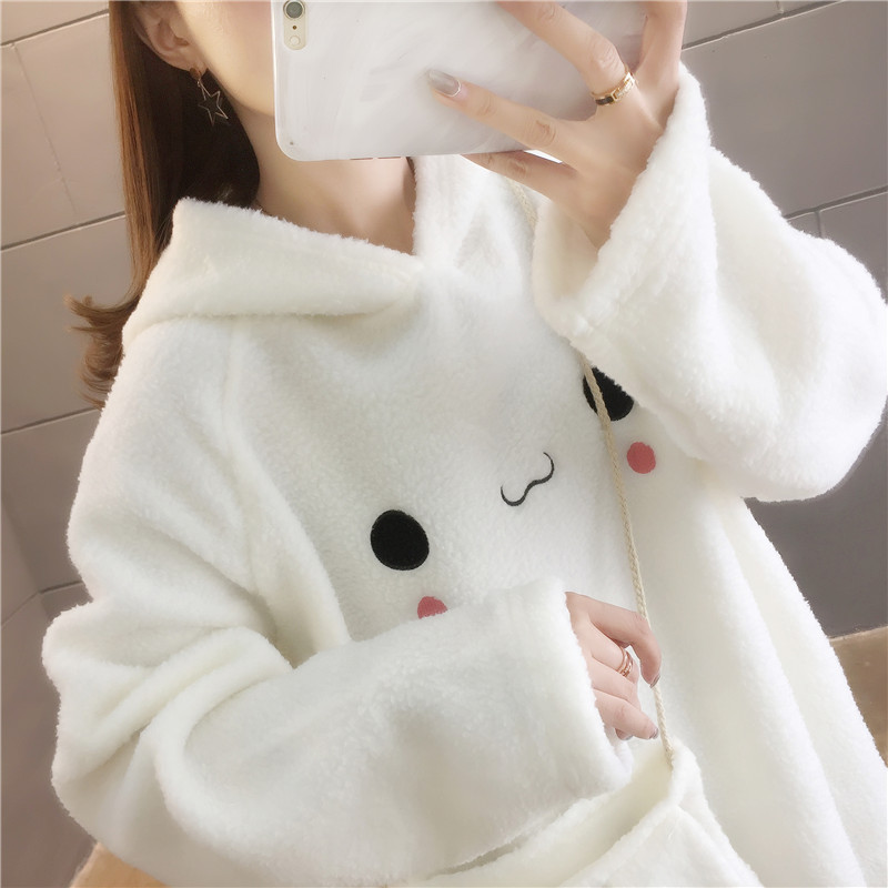 Sudadera con Orejas de Conejo