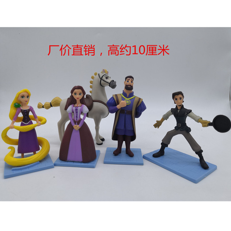 Magic Hair Qiyuan 5 2 generation long hair Princess hand-made micro landscape cake decoration classic anime doll decoration