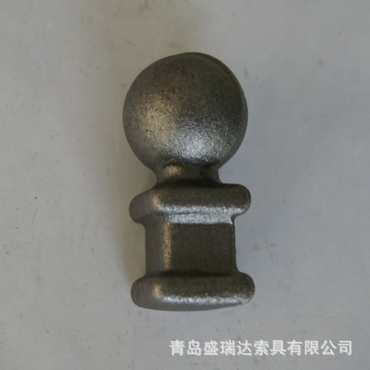 青岛厂家 供应锻打 围栏墙枪尖矛头铁艺大门球头柱头山东实体批发