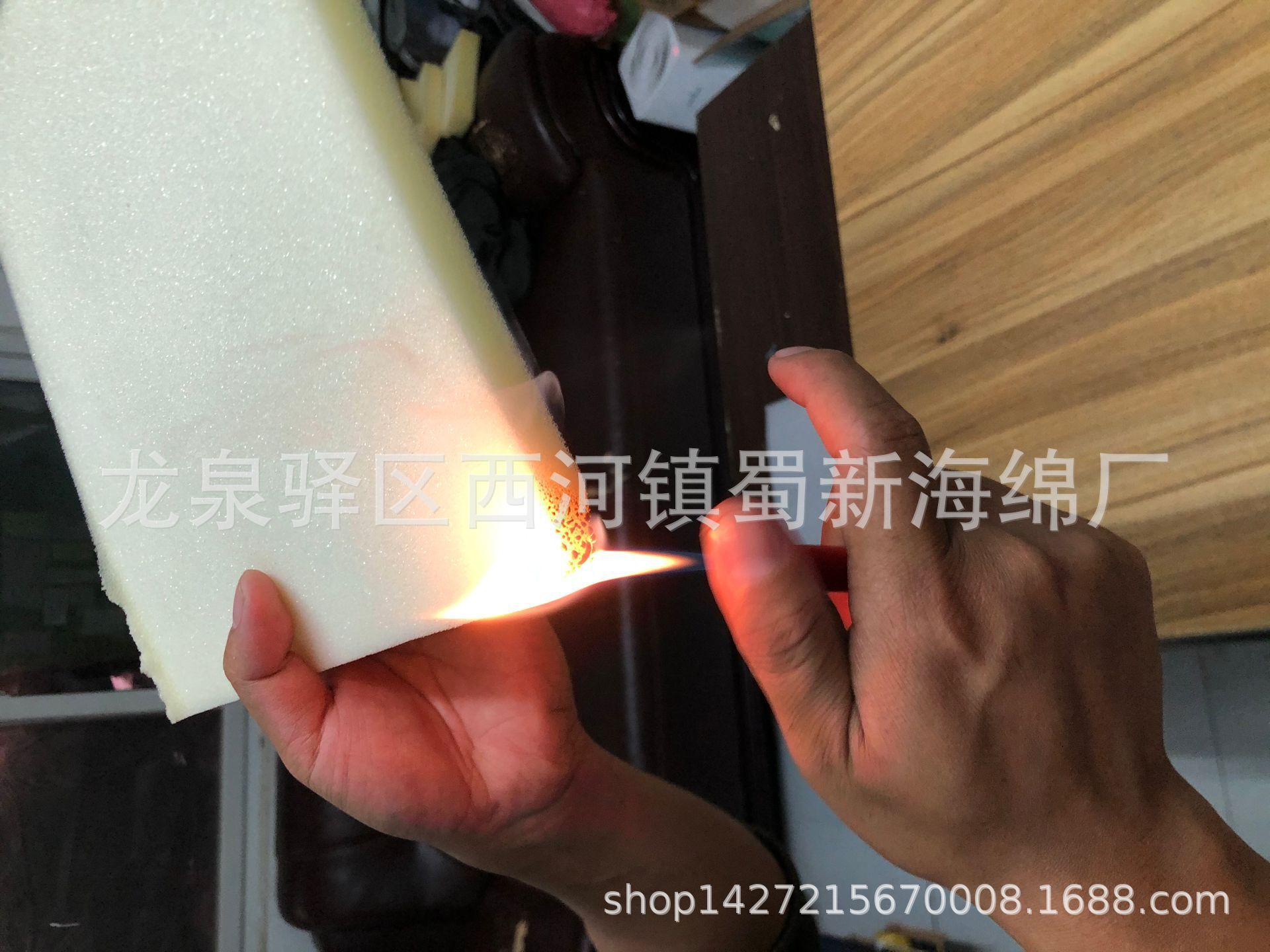 厂家直销黄色黑色白色高阻燃吸音软包包装海绵/消防检测阻燃海绵