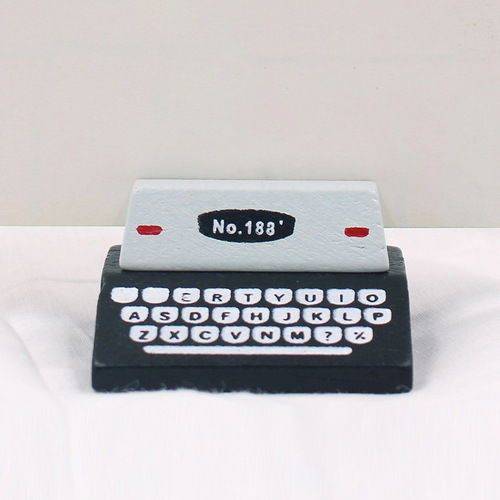 ZAKKA simulation printer business card holder retro message holder creative Japanese photo holder miniature scene ornaments