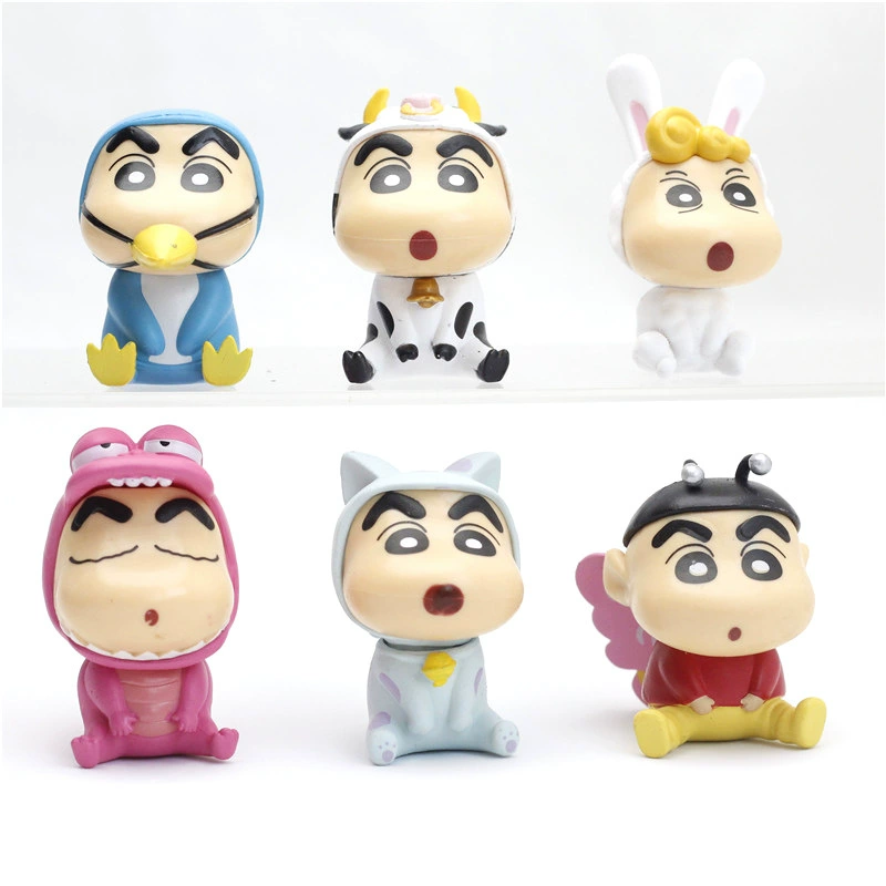 Creative cute crayons, doll, minifigure, jewelry for auto