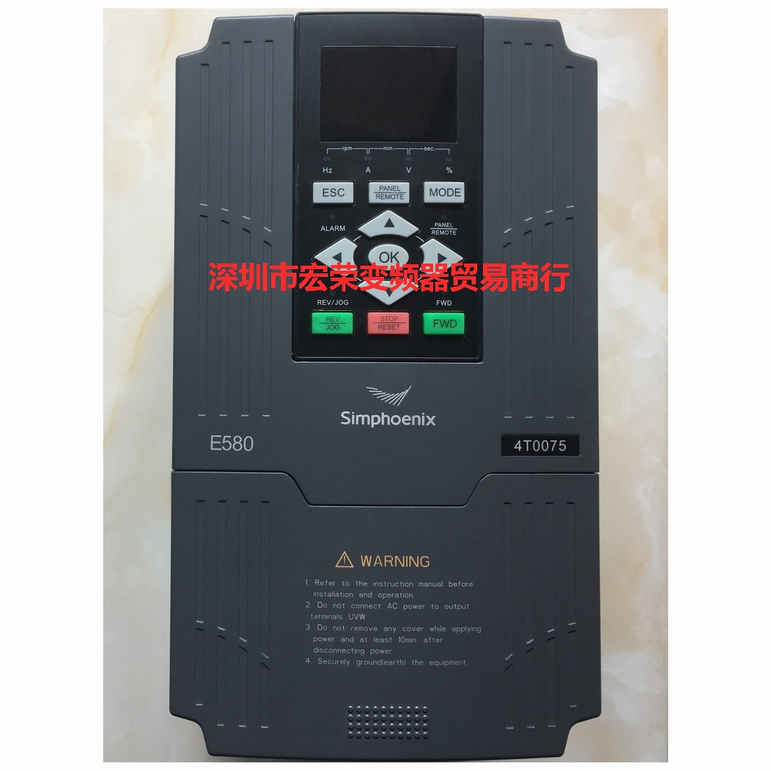 Simphoenix变频器E580-4T0075G/4T0090P