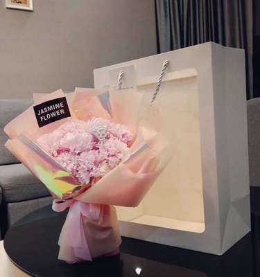 香皂花玫瑰花束永生玫瑰肥皂花 三八节母亲节创意礼物公司赠品