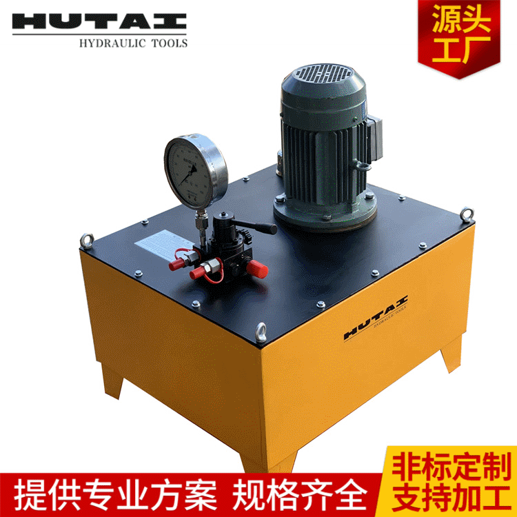 沪泰3kw桩基检测液压油泵 手动换向静载试验液压泵双作用液压泵