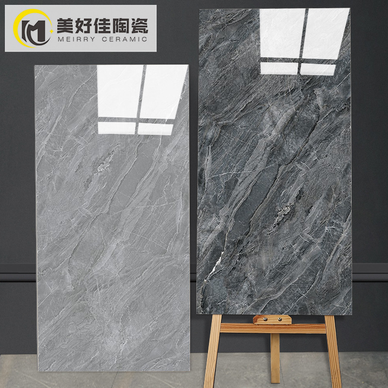 佛山负离子通体大理石瓷砖750x1500大规格墙地砖客厅通体防滑大板