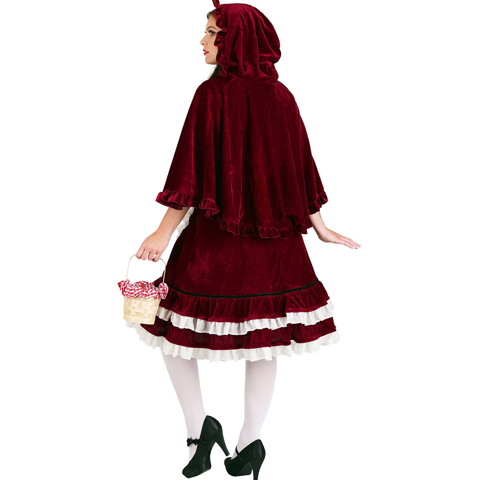 Halloween cosplay Little Red Riding Hood costumes nihaostyles wholesale halloween costumes NSQHM81925