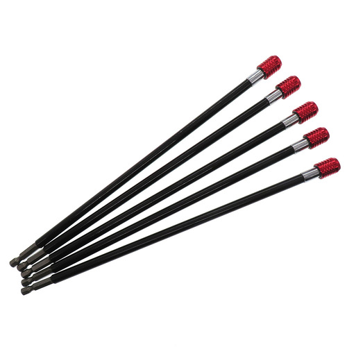 Cross-border supply 300mm black hexagonal quick-release self-locking extension bit extension extension electric drill joint extension rod