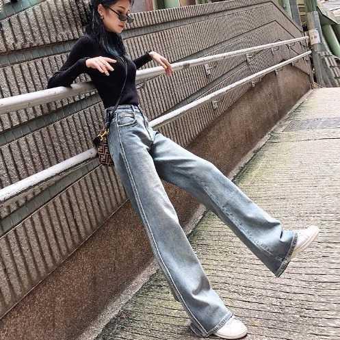 Pantalon léger femme en cow-boy - Ref 3429893 Image 5