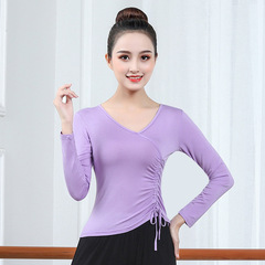 Dropshipping dance practice clothes for women slim modal dance clothes classical dance modern dance new dance tops for women