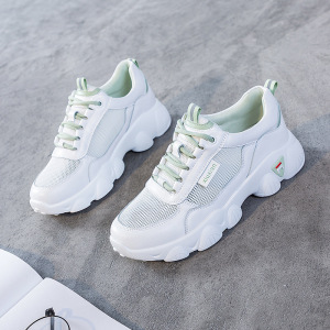 2020夏季新款老爹鞋女时尚百搭低帮透气运动鞋韩版休闲潮流智熏鞋