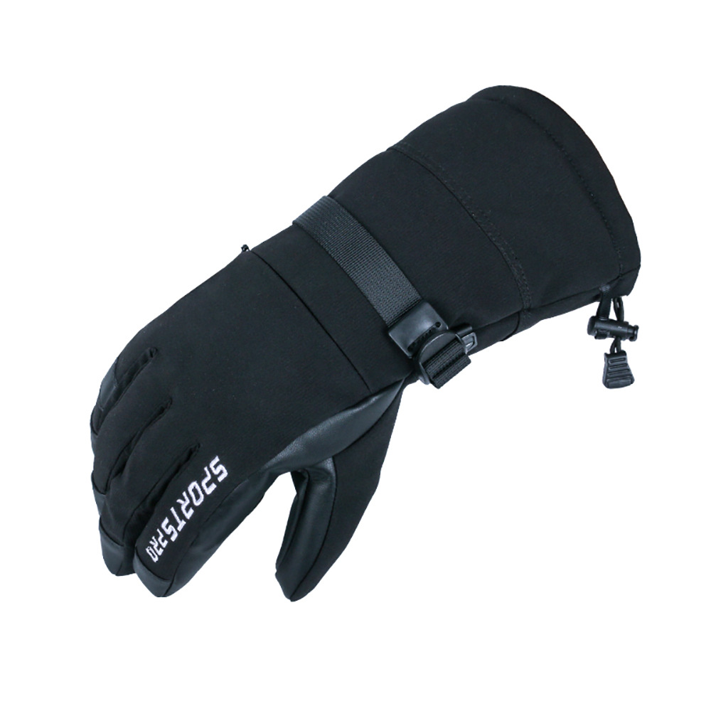 跨境現(xiàn)貨冬季滑雪手套 戶外登山騎行摩托車防風防水觸屏保暖手套