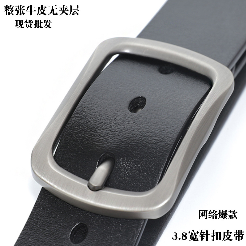 Manufacturer custom belt men's leather c...