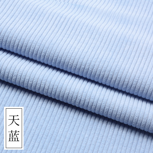 Tela de pana de terciopelo camisa de pana abrigo suéter ropa de tela de color sólido Chaqueta de algodón acolchado pantalones sofá cubierta de tela