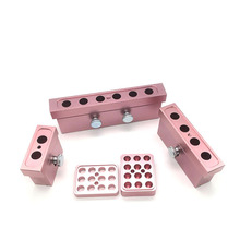 DIY口红模具铝制鸟嘴12.1口红修复制作工具润唇膏磨具三用夹心