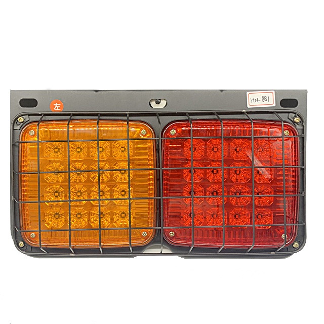 Conjunto de luz trasera LED 24V impermeable durable brillo luz trasera