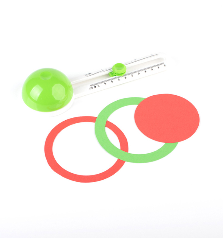 Cortador redondo cortador de papel redondo tienda de mano tarjeta de felicitación haciendo cortar y pegar cuchillo redondo