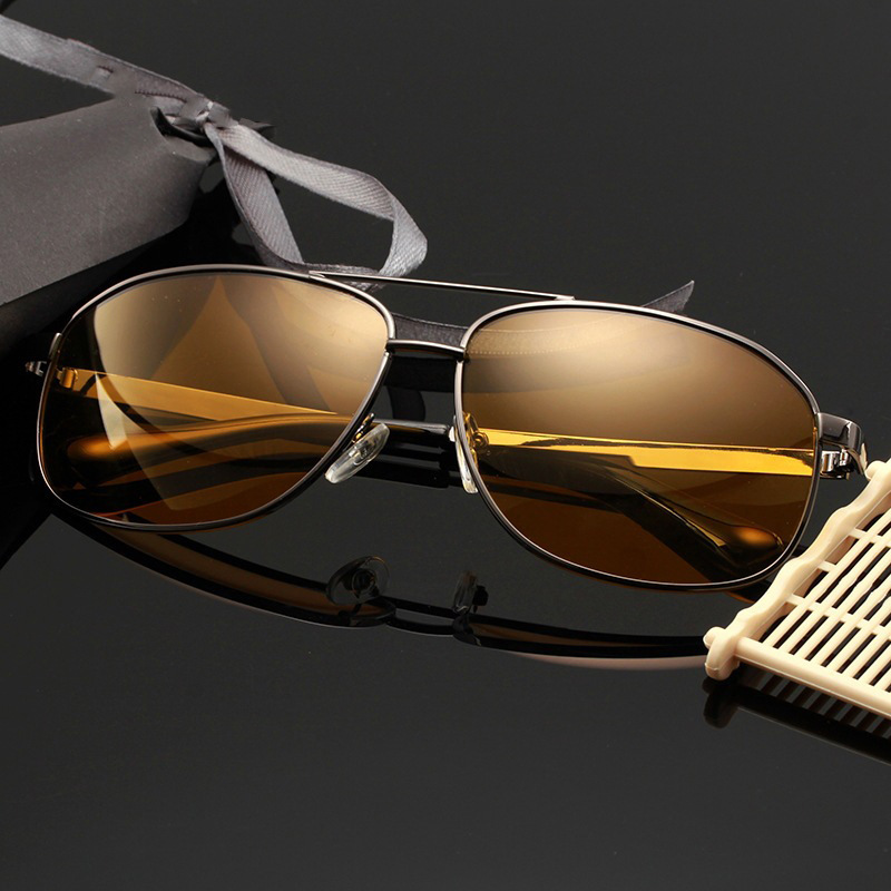 New color-changing polarized sunglasses for male drivers