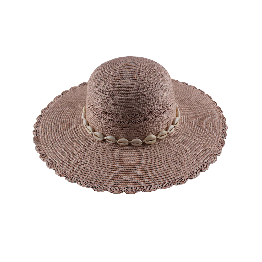 Estilo coreano todo-fósforo Shell sombrero de Sol de ala grande de verano de las mujeres nueva moda transpirable al aire libre sombrero de sol al por mayor