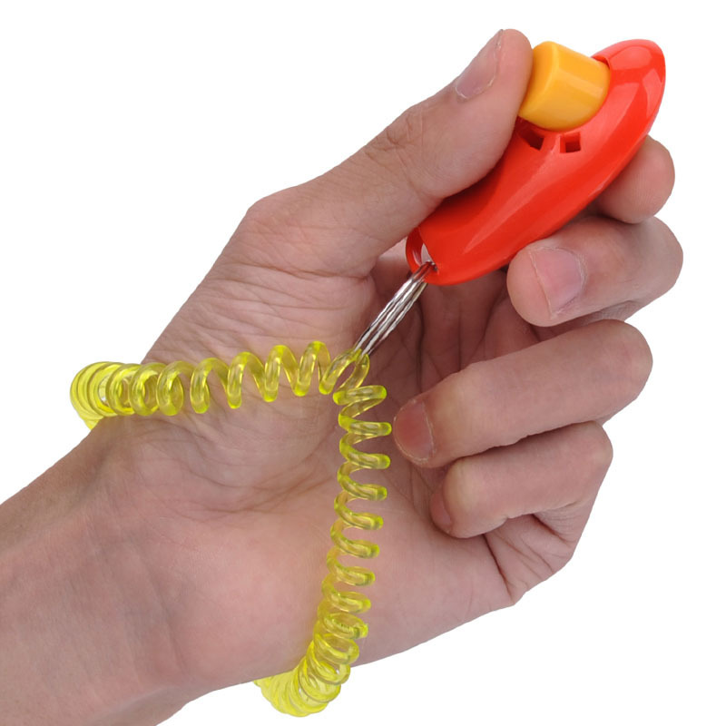 Dog Clicker with Wrist Strap
