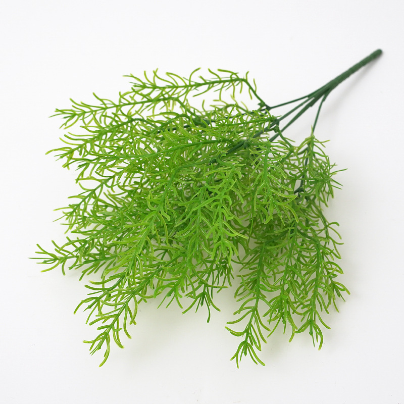 Fortune Grass Asparagus Simulation Plant Wall Accessories Engineering Green Scenery Decoration Home Decoration Photography Ornaments