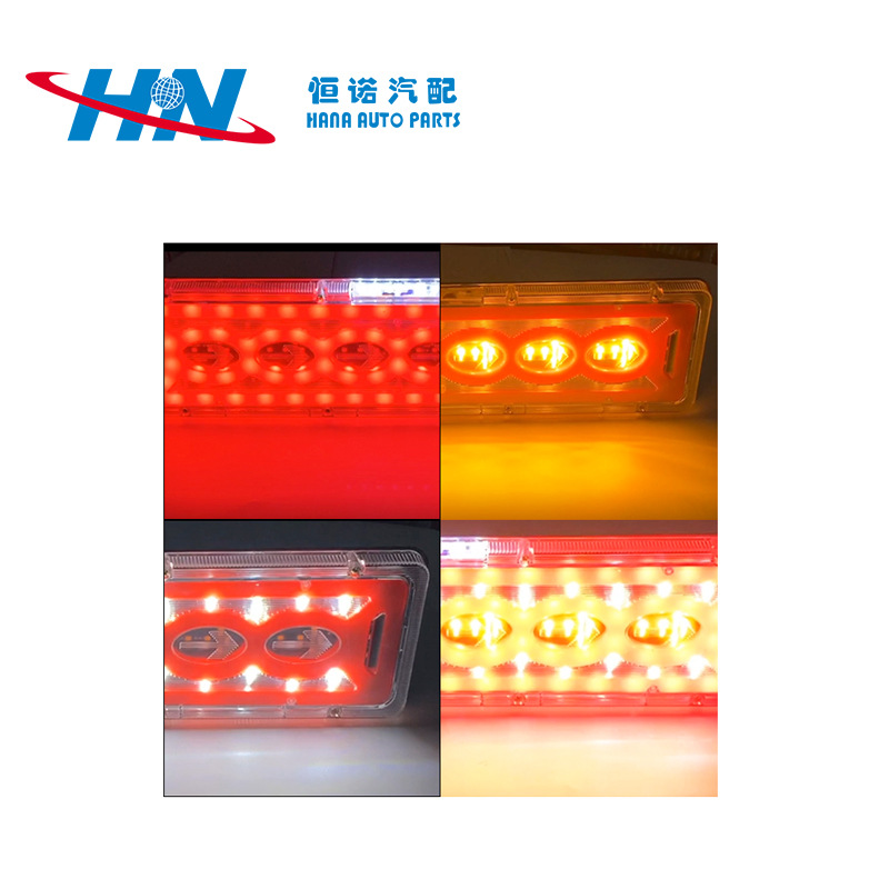 LED luz trasera del camión voltaje 24 potencia 1W Nueva luz trasera