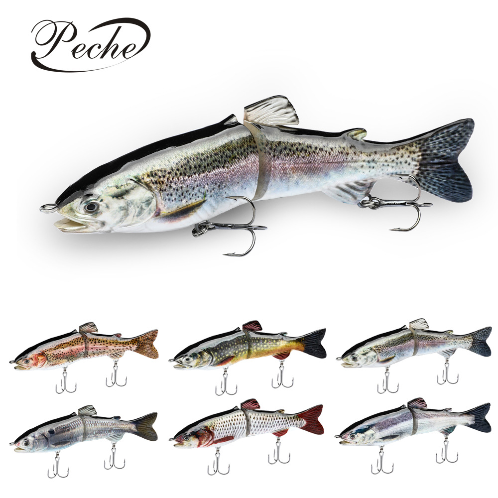 Sinking Glide Baits Jointed Swimbaits Segmented Baits Fresh Water Bass Swimbait Tackle Gear