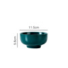 Japanese -style matte glaze Chaozhou bowl quality color glaze dish house set suit ceramic tableware rice bowl salad bowl