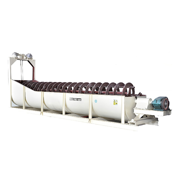 直供黑色有色金属选矿玻璃陶瓷行业用小型螺旋分级机高效节能水洗