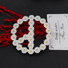 Quan Zhilong GD gap, small daisy, small brooch, sun flower chest flower drip oil symbol badge manufacturer wholesale