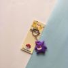 Eligem key buckle Genghong Ghost Elf Pikachu key ring soft glue advertising gift paper card