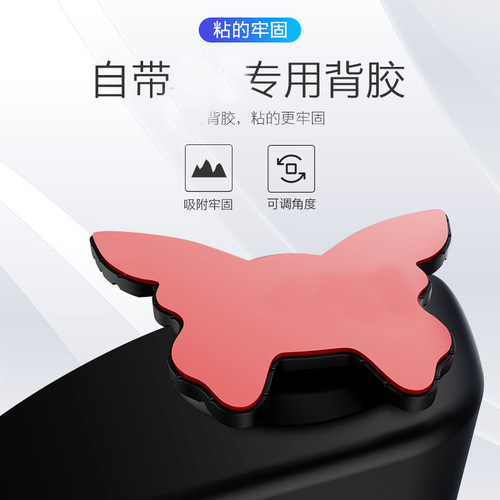 Car rearview mirror, car dual vision assist 360 two-way small round mirror, reversing reflector, front and rear wheel blind spot mirror