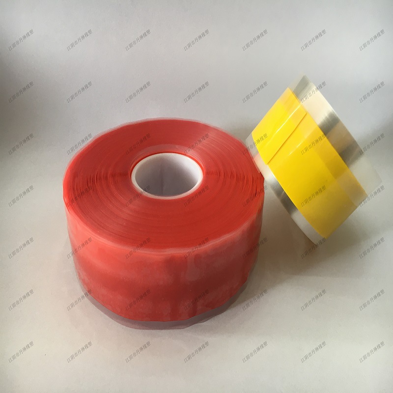 隔水硅胶自粘带 耐温绝缘电工自融胶布 可定宽25mm