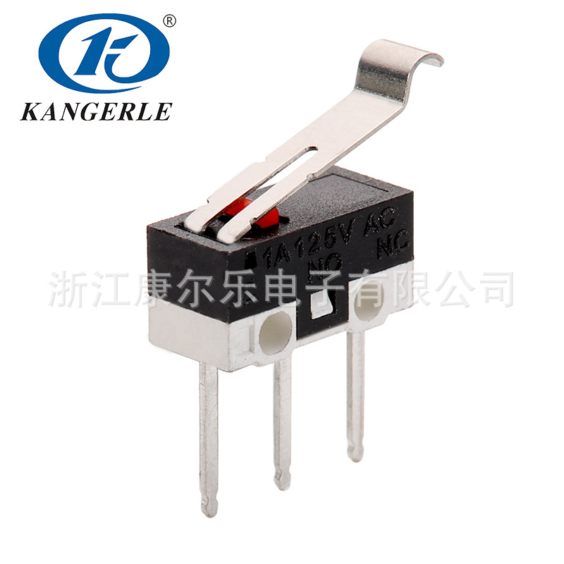 厂家批发可长期供应 检测开关微动 带柄快动开关 微动开关