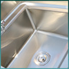 食堂不鏽鋼廚衛用品規格可選洗碗槽水池酒店雙槽餐廳洗手池定做