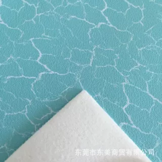 卷材批发闪电纹爆裂纹印花可定制耐刮高品质PVC合成革