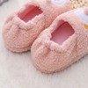 Keep warm slippers, demi-season cartoon plush children's rabbit, new collection