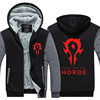 Clothing, sweatshirt, jacket, warm demi-season hoodie with zipper suitable for men and women, increased thickness