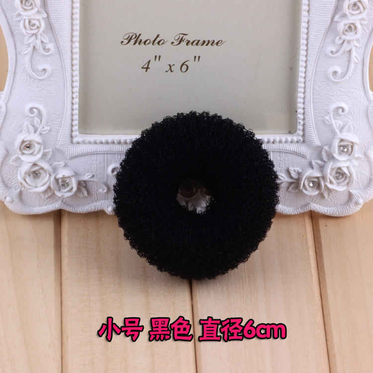 Molde para Moños de Pelo Tipo Donut para Mujeres, Molde para Moños Esponjosos para Niñas, Coletero para Moños, Accesorio para el Cabello Estilo Coreano.