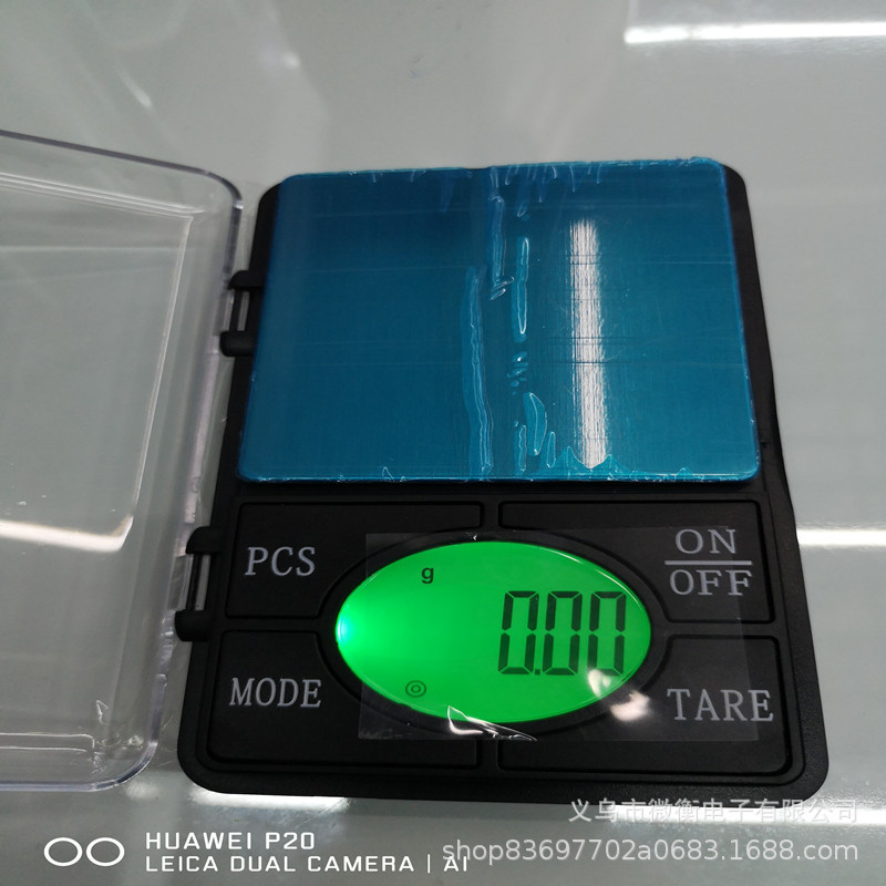 2020 nueva escala de joyería 1kg / 0.01g escala de oro 8261 palma de peso inglés pantalla grande