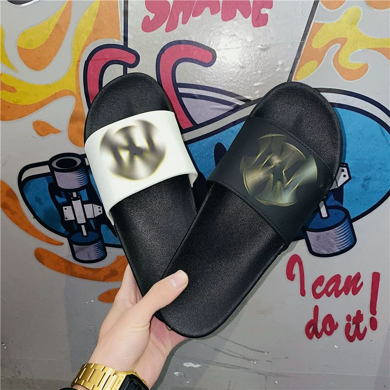 Женские летние модные уличные тапочки в Корейском стиле янки мужские домашние уличные пляжные тапочки в помещении