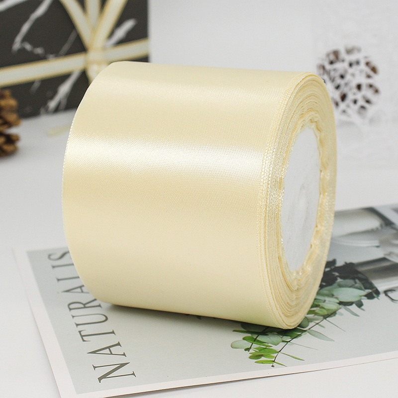 Fábrica al por mayor 7,5 cm cinta boda decoración regalo embalaje silla espalda cinta al por mayor