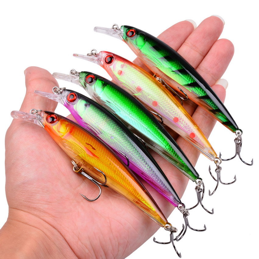 Floating Minnow Lures 110mm 13.5g Shiver Minnow Fishing Lure Hard Plastic Swiming Baits Fishing Tackle