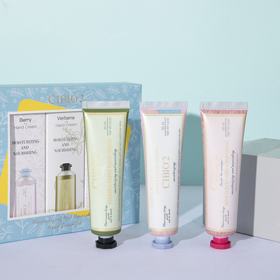泰国CIBIO'2护手霜套盒 CB润手霜玫瑰浆果保湿补水秋冬防裂滋润|ms