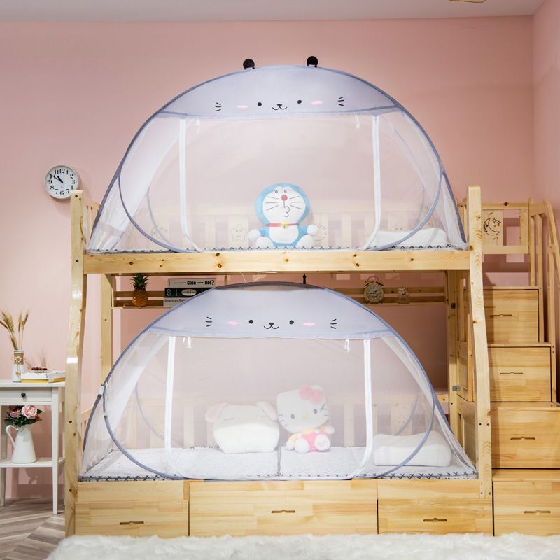 install children Trundle Mosquito net Yurt college student Bunk beds dormitory encryption Mosquito net 0.9 rice