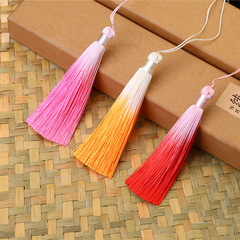 10cm Gradient Tassel Bookmark Pendant Fashion Accessory Decorations Bulk Wholesale Price Excellent Chinese Knot Decoration