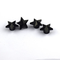 Customize car tire to pentagonal star valve cap, sedan tire emoji valve cover