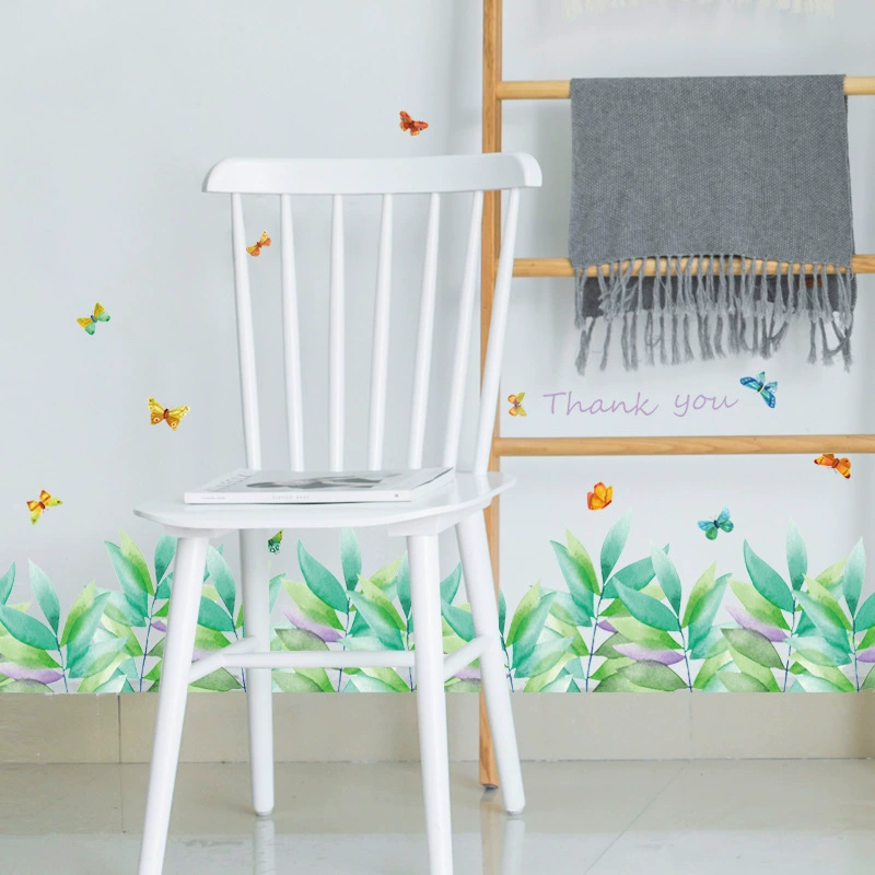 SK7129 Скандинавский свежий плинтус Прихожая шкаф для ванной комнаты шкаф гостиная телевизор фон украшение Настенная Наклейка подарок