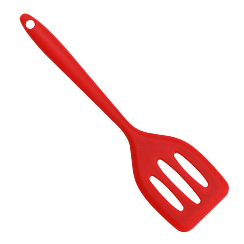 Small silicone non-stick pan spatula, high temperature resistant cooking spatula, frying pan spatula, kitchen cooking spatula